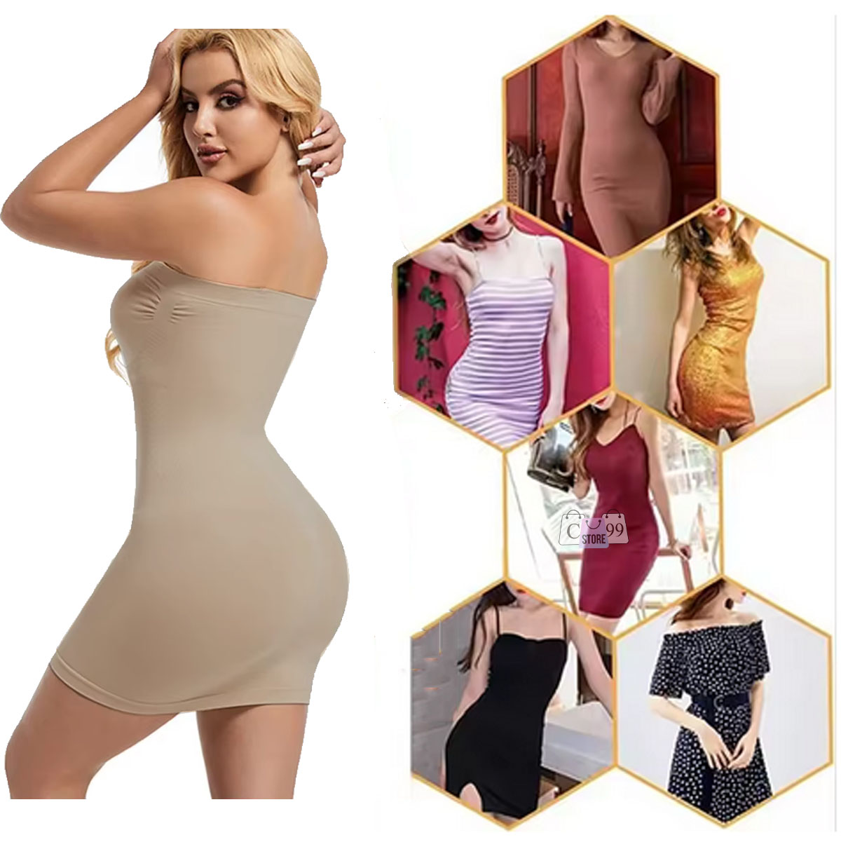Vestido Invisible De Mujer Ropa Interior - Imagen 2